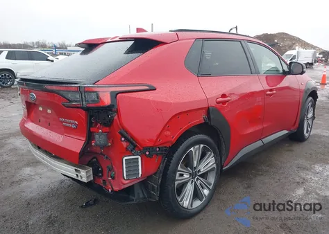 2023 Subaru Solterra Limited z USA, uszkodzony, nr VIN JTMABABA1PA022538